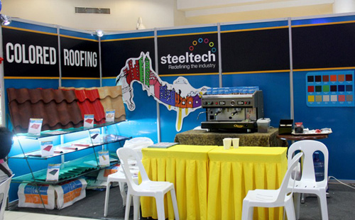 Steeltech exhibits products in BPI Housing Festival and BusinessWeek Real Expo