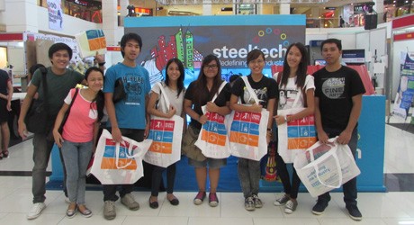 Steeltech Booth wins Best Booth at CONBEX Davao 2014