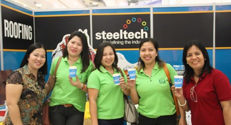 Steeltech joins Philippine Institute of Architect – CDO’s ARCBEX 2014